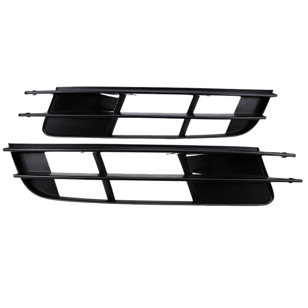 Left Right Front Bumper Lower Intake Grilles Grill Vent Trim for-AUDI Q7 2007-2009 4L0807681 4L0807682