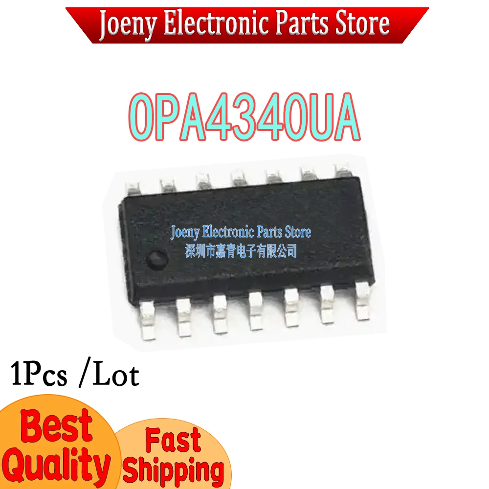 

New OPA4340UA OPA4340U OPA4340 PC shell