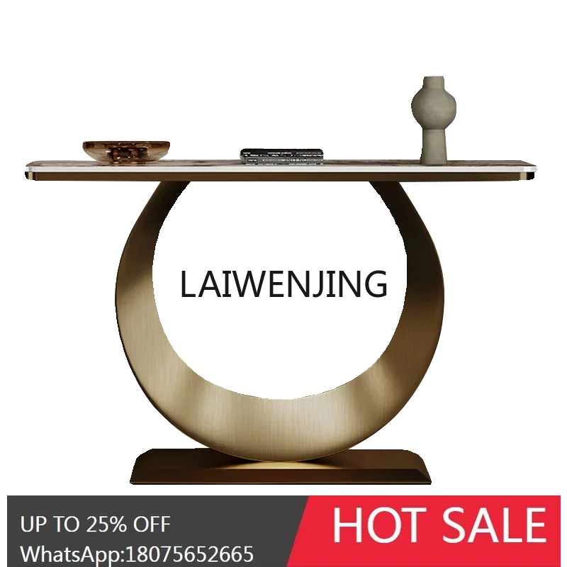 

T9-Light Luxury Entrance Platform Simple Corridor Aisle Cabinet End View Platform