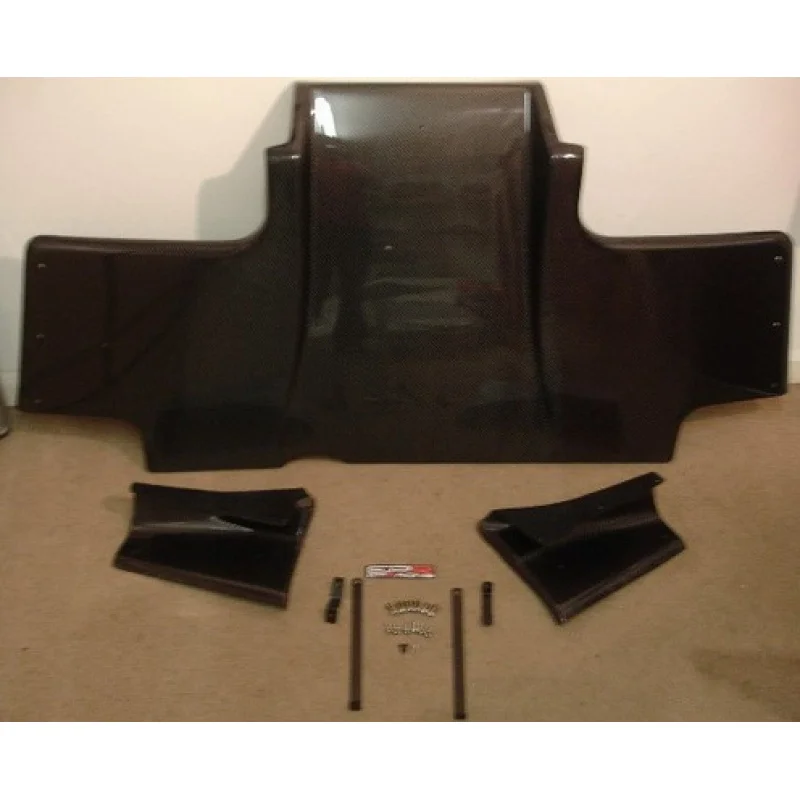 

SAAR EPR Compatible with Nissan Skyline R33 GTR Carbon Fiber Spoiler Retrofit TS Rear Lip Small Surround Ta