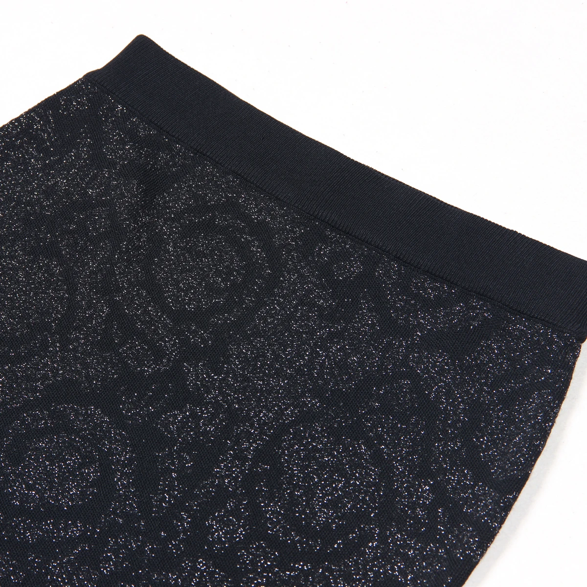 ฤดูร้อนใหม่คุณภาพสูง Socialite แฟชั่นคลาสสิกเดินทางผู้หญิงสั้น Bright ผ้าไหมถักครึ่งกระโปรง