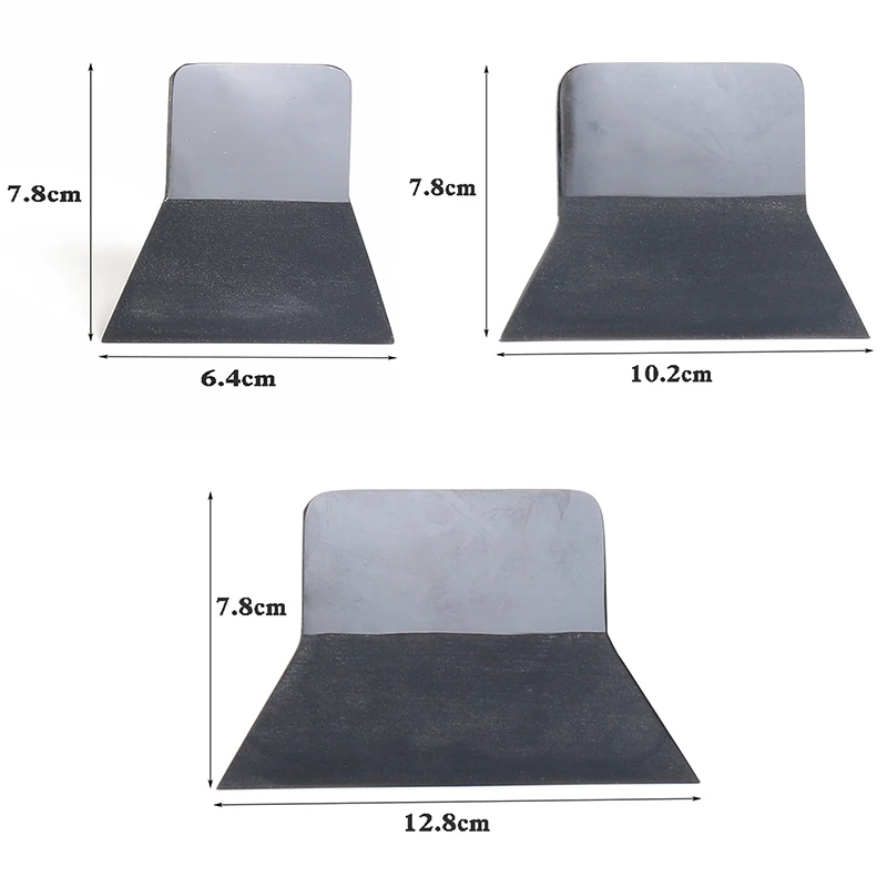 

ALIWRAP трапециевидный мягкий резиновый скребок из полипропилена, автомобильная пленка из ТПУ, установка виниловой пленки, скребок для тонировки окон, инструмент для удаления воды в стекле