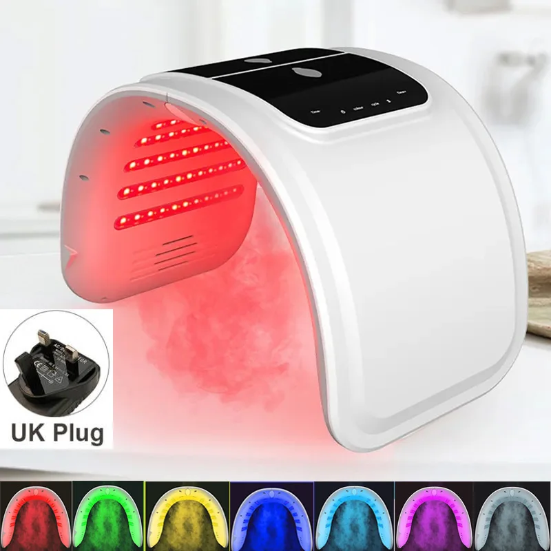7-kleuren LED-gezichtsmasker PDT-apparatuur SPA Gezichtssprayapparaat Huidverjonging Licht Gezichtslichaam Schoonheidsmachines voor huidverzorging