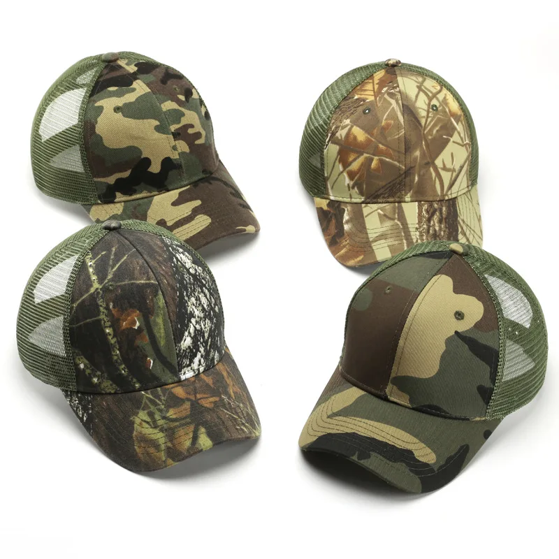Mesh Breathable Camouflage Baseball Caps 2