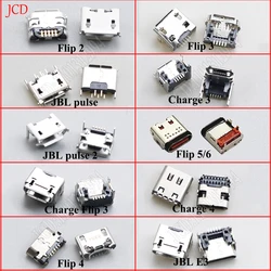 5ชิ้นอะไหล่พอร์ตชาร์จไมโคร TYPE-C USB สำหรับ JBL E3 Charge3 Flip3 Flip5พัลส์2ลำโพงบลูทูธแจ็คขั้วต่อแท่นชาร์จยูเอสบี