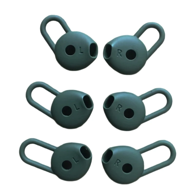 6 قطع من سدادات الأذن السيليكون لإصلاح أطراف الأذن لـ AM66 Xsport PRO، سدادات أذن بديلة لسماعات الأذن قطع غيار لسماعات الأذن