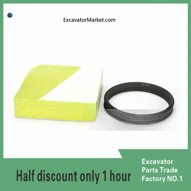 Excavator Accessories for XCMG Excavator Traveling Floating Oil Seal XE60 80 135 150D 200 215 2401 Mirror Grinding Mirror