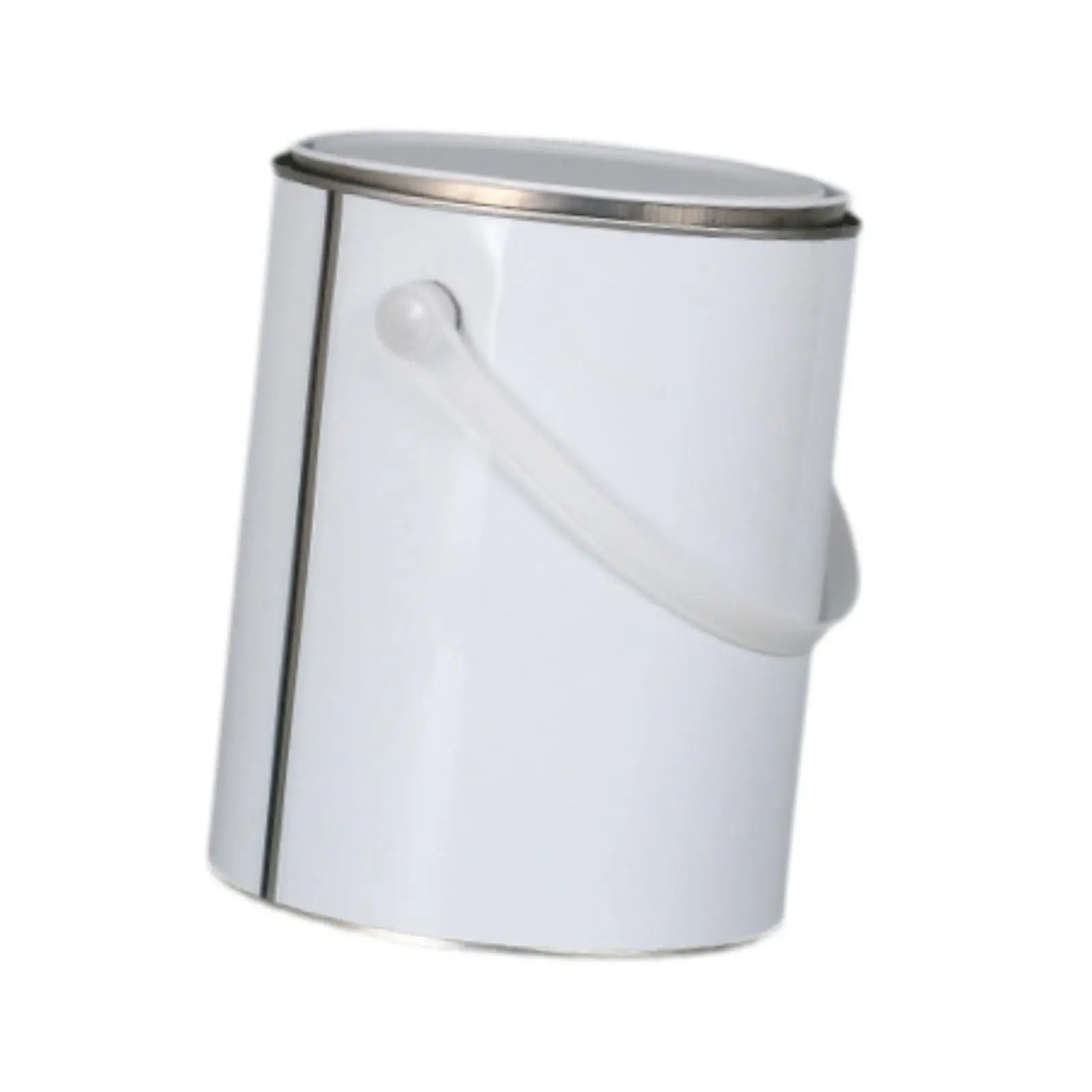 Empty Paint Can with Lid Iron with Handle Metal Paint Storage Container for Solvents DIY Art Supply Adhesives