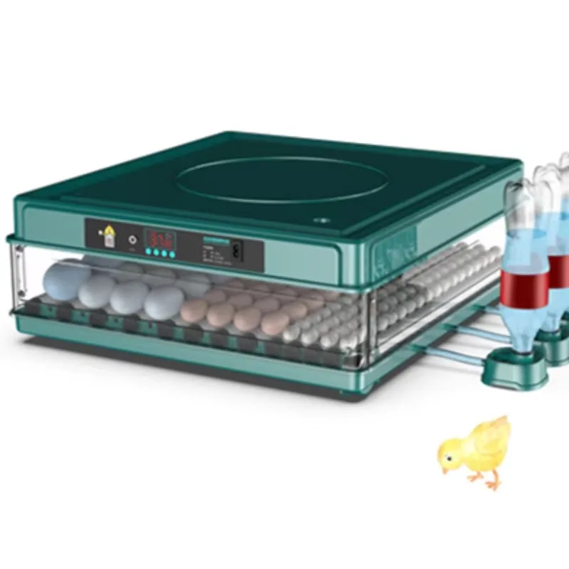 130 Egg Capacity Dual Power Supply Automatic Egg Incubator Egg Hatcher