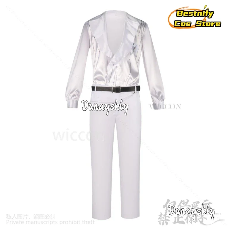 CosplayCaleb Xiayizhou Brother Game Love And Deepspace Cosplay Costume Spring And Flower Outfit Vintage Shirt Pants Necklaceじらいけ