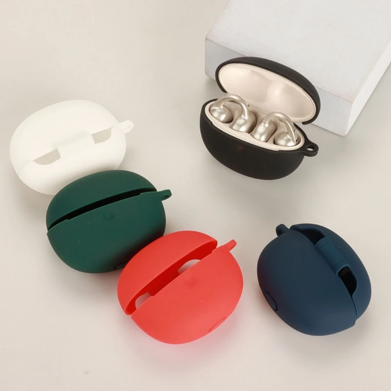 

For Baseus Bowie MC1 Cover Silicone Flexible Earphone Protective Case Shockproof Shell Washable Housing Antidust Sleeve Skin