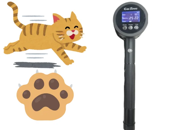 

Handheld Laser Therapy Device for Chronic Pain, Tendonitis, and Wound Healing – COZING-T05