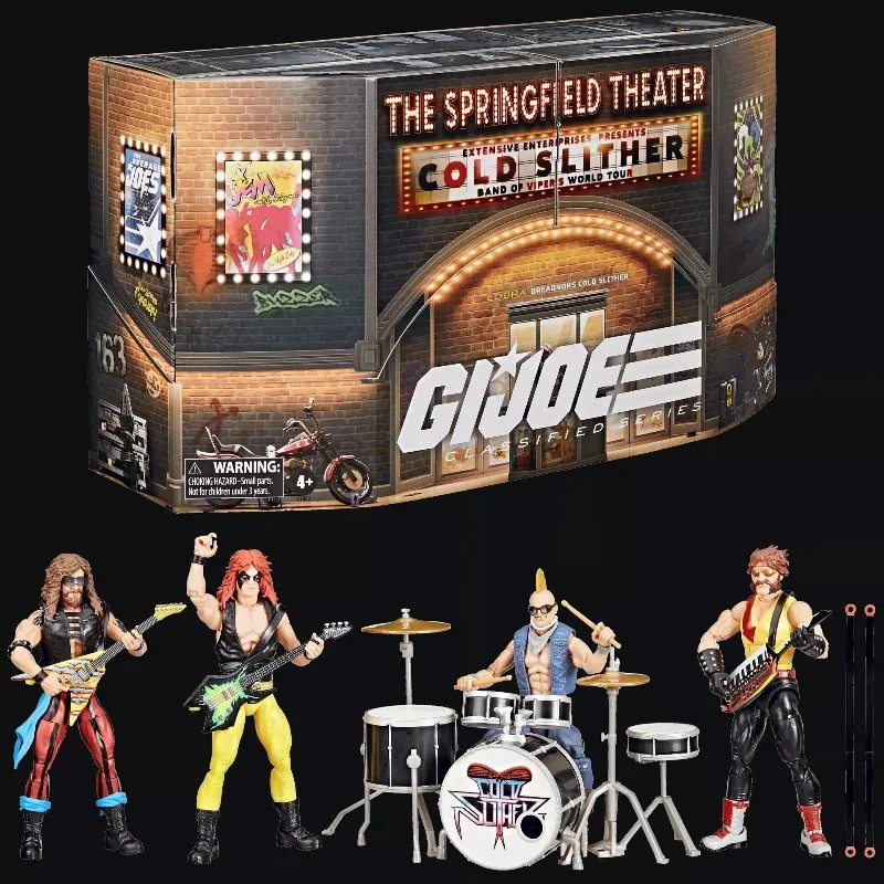 

New Original Hasbro G.I. Joe Classified Series #163, Dreadnoks Cold Slither: Band of Vipers Tour Commemorative Action Figure