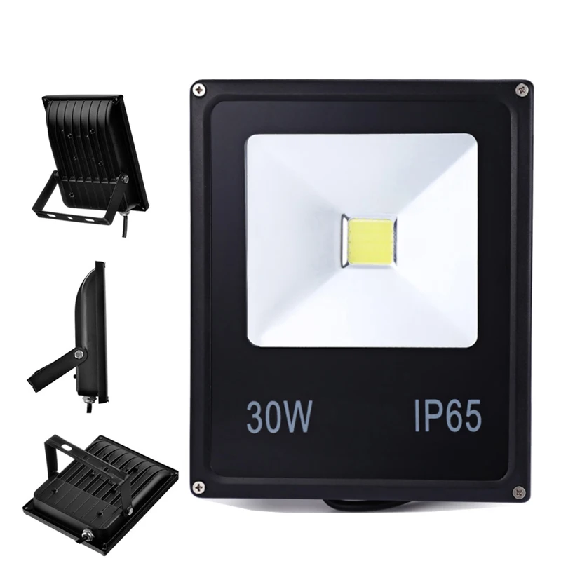 12V LED Floodlights 10W 20W 30W 50W IP65 Outdoor DC12-24V LED Spotlights IP65 Waterproof Floodlight for Boat and Swim Pool