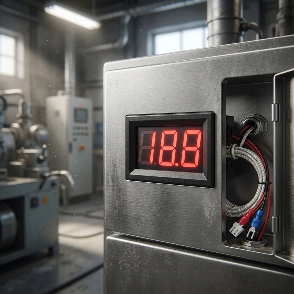 Digital High Temperature Thermometer XHB310 with Features and Integrated Installation for Accurate Readings Digital
