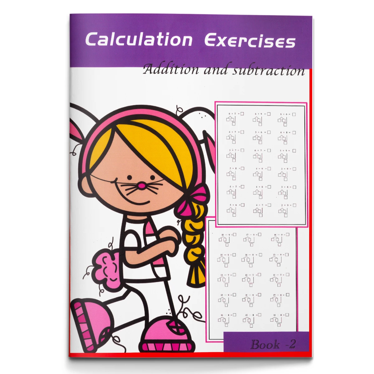 Children Math Arithmetic Practice Workbook, Fun Math Drills & Number Exercises, Boost Calculation Skills for Elementary Students
