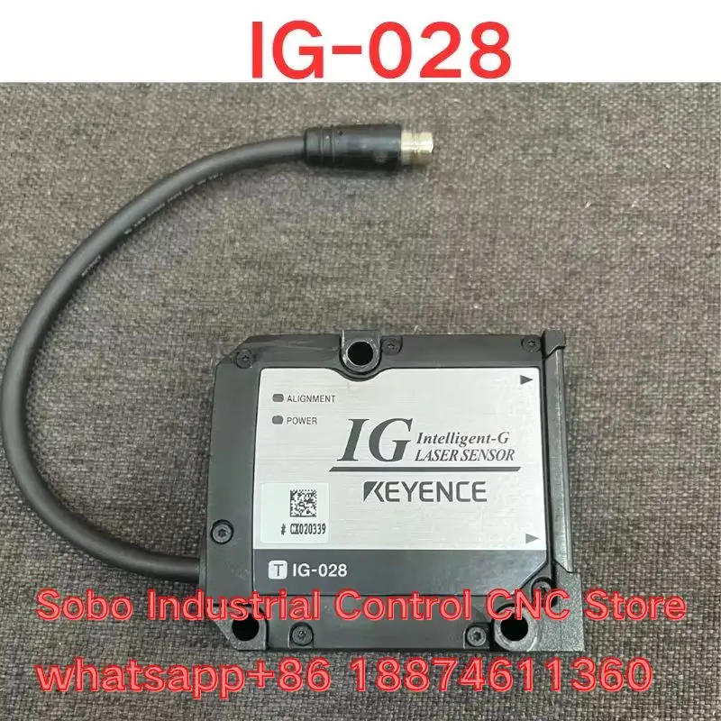 

Б/у лазерный датчик Keyence IG-028, проверенный на работоспособность