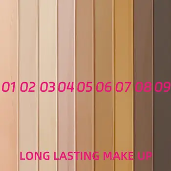 9色全效遮瑕液粉底液高遮瑕底妝氣墊粉底霜自然霧面 8 最佳銷售 霧麵粉底 - №7