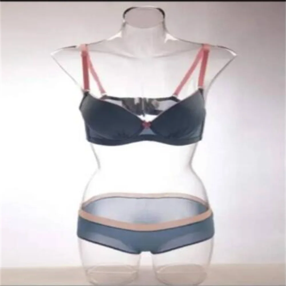 Transparent Hollowed Full Female Mannequin for Swimsuit, Body Straight Waist Bra, Photography Props, Underwear Model, E158