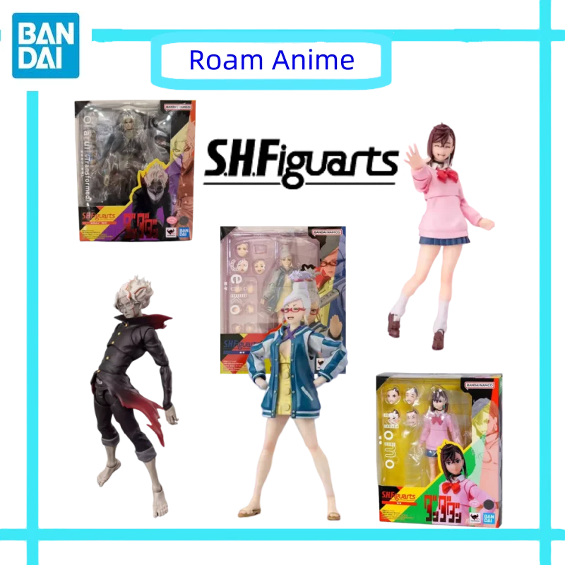 

Original Bandai Anime Model DAN DA DAN SHF OKARUN SEIKO MOMO Action Figures Collectible Toys Gift for Kids Spot Goods
