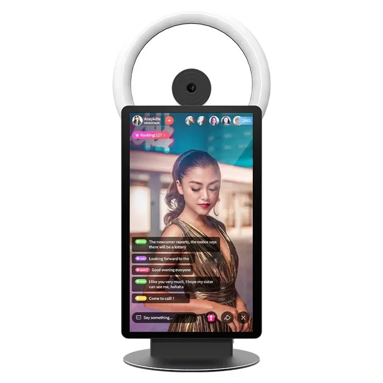 

Desktop 15.6 Inch Live Streaming Equipment Youtube Live Stream Monitor Facebook Live Broadcast Equipment