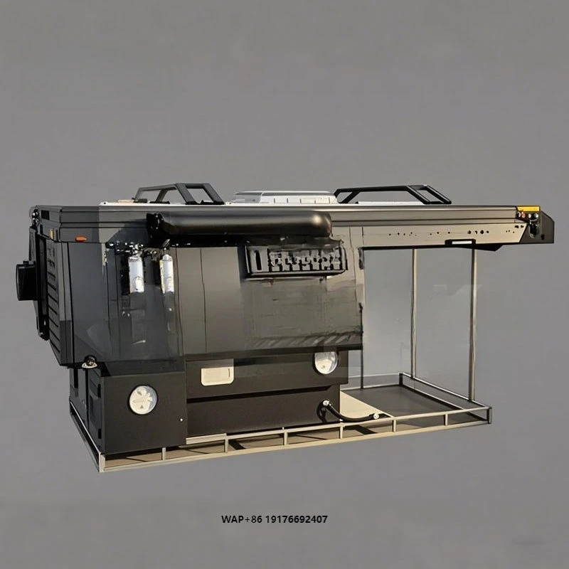 New Custom Off Road Truck Camper Rv Slide in Truck Camper Camping Camioneta with pop up Roof Wohnkabine Box