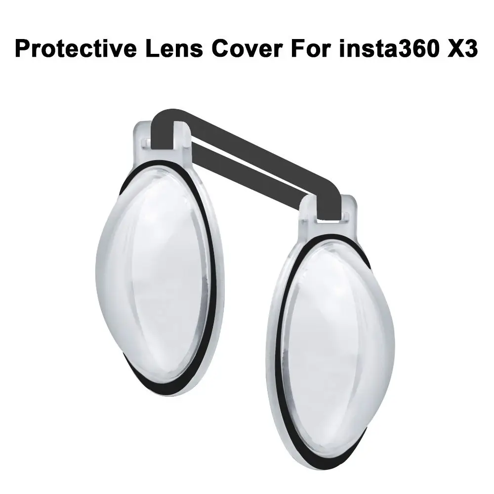 Accessori antigraffio di alta qualità Protezione per lenti Protezione completa Copriobiettivo protettivo per Insta360 X3