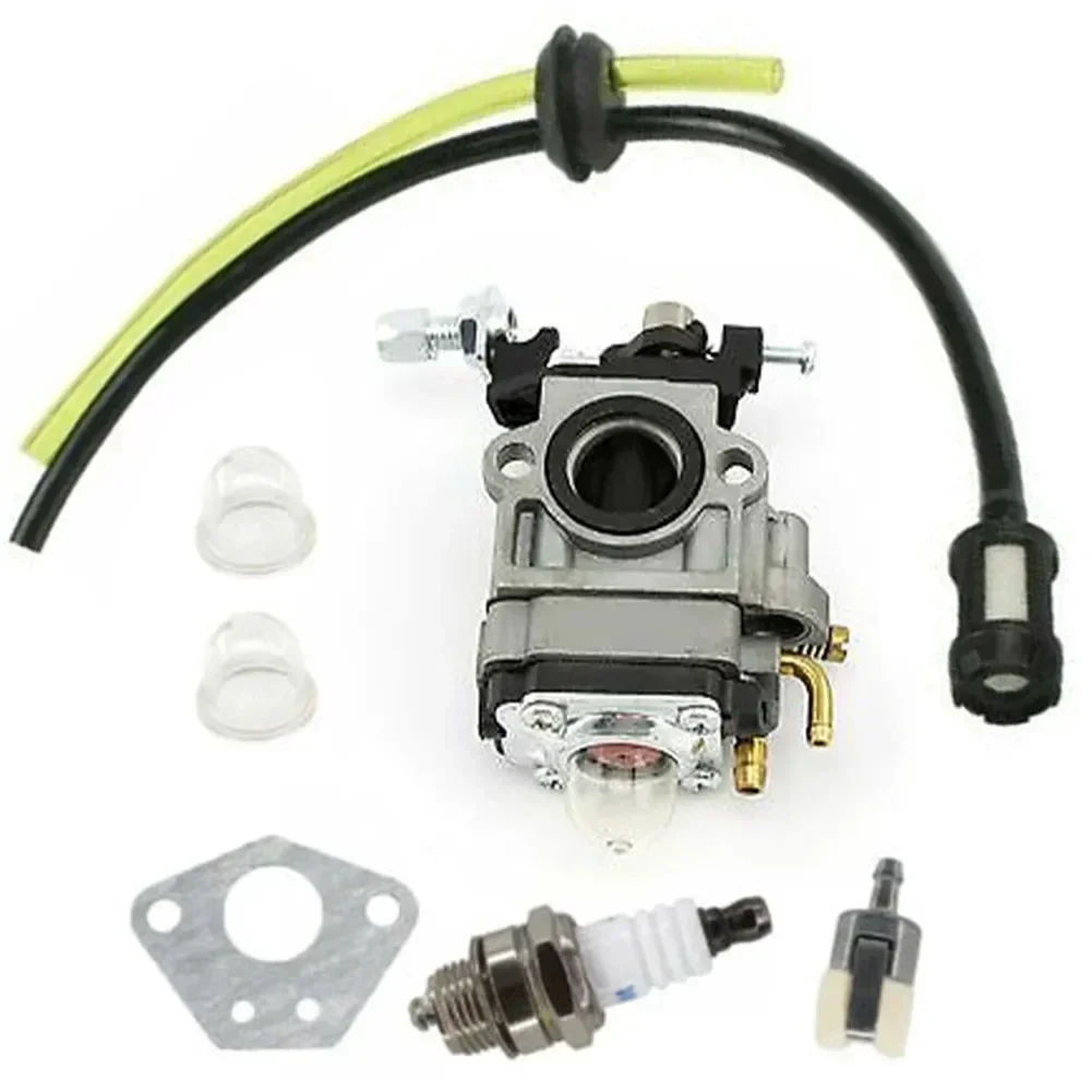 

Carburetor Gasket Trimmer Fuel Line Lawnmover Primer Bulb for 62cc 65cc MTM Baumr-AG Whipper Snipper Hedge Chainsaw