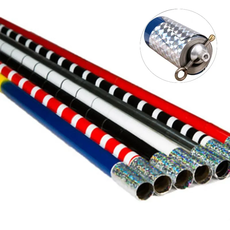 1.1M 出現杖 - メタル、カラフル (フレーミングトーチから杖まで) マジックトリックマジシャンワンドステージイリュージョンギミック小道具