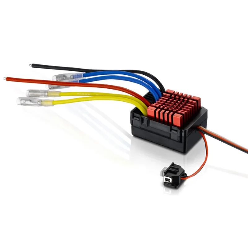 Hobbywing QuicRun WP 880 80A Dual Brushed Waterproof ESC Speed Controller For 1/8 RC Car