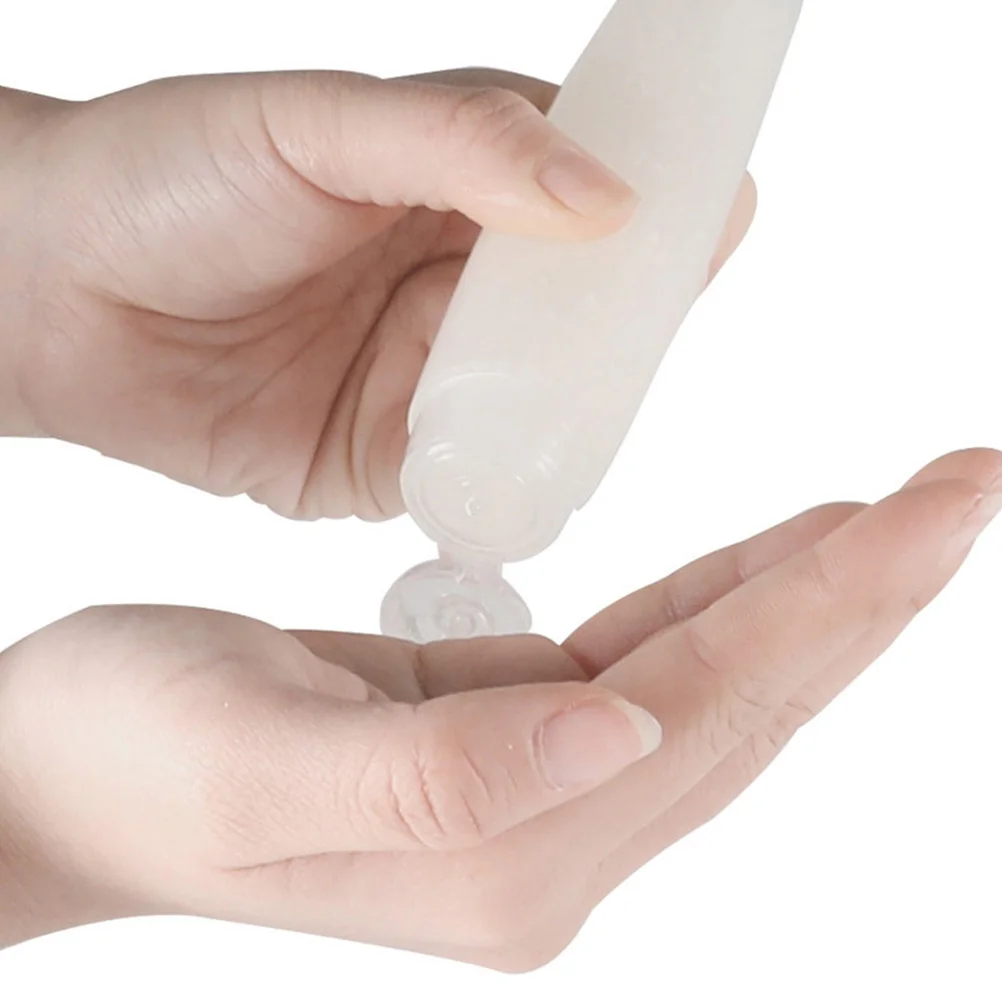 

20Pcs Plastic Travel Makeup Bottles Leak Proof Sub Containers for Shampoo Body Lotion Gel Lightweight Portable Refillable