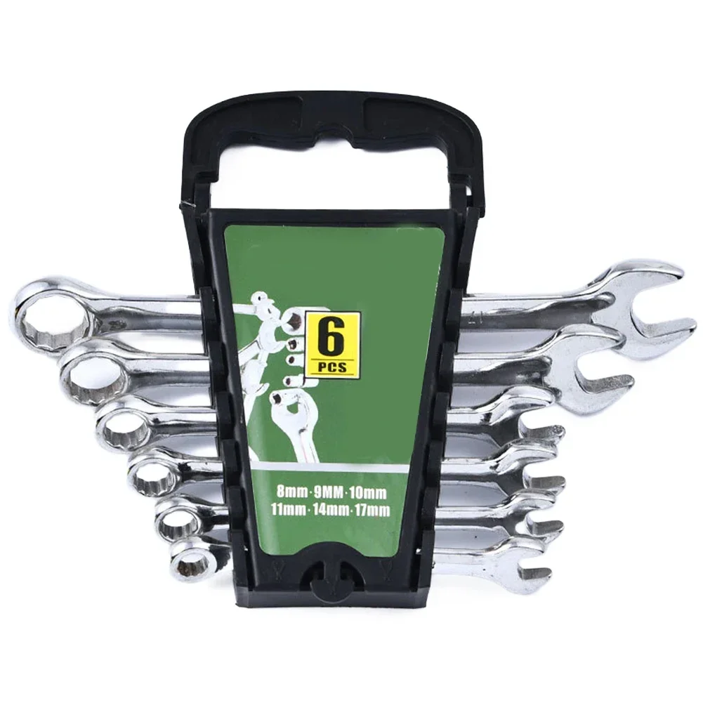 

Double Torx Ratcheting Combination Wrench Set Metric Flex Head Ratcheting Wrench Chrome Vanadium Steel Spanner