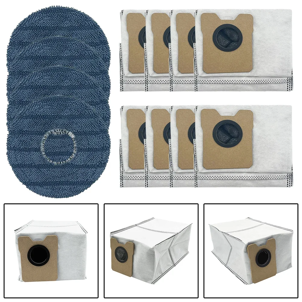 

For Eufy For Omni C20 Robot Vacuum Cleaner Mop Cloth And Dust Bags Kit Vacuum Cleaner Cleaning Household Appliances