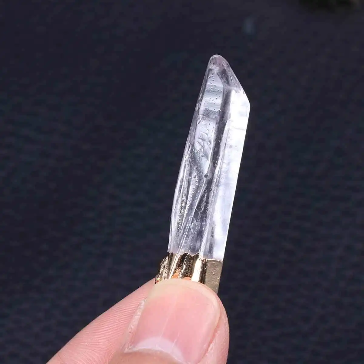 

4 шт. подвески из натурального кварца в форме колонны, прозрачные целебные камни-талисманы для изготовления ожерелий, браслетов и украшений своими руками