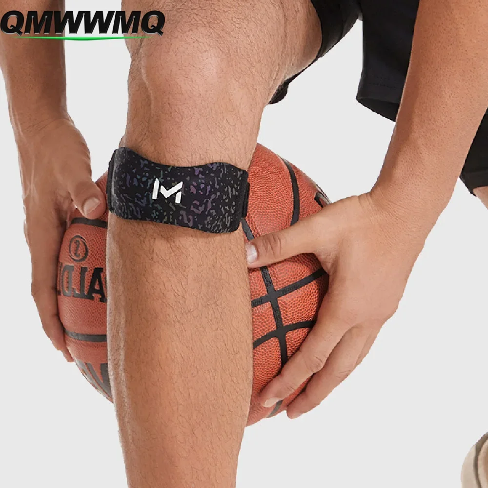 1PCS Men Women Adjustable Knee Brace Patella Tendon Strap, Pain Relief Knee Support Band for Running Tennis Volleyball Bicycle