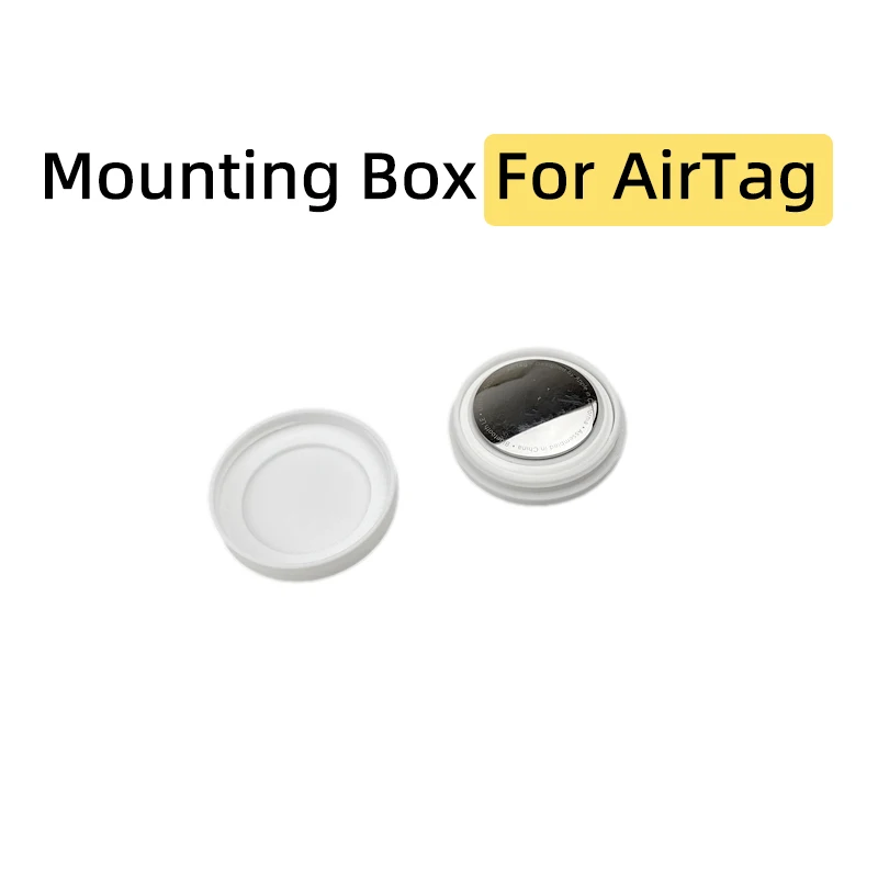 For AirTag Positioner Mounting Box Remote Controller/Key Ect Easy to Lose Object Track and Find Accessories