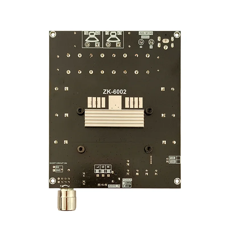 

Suitable ZK-6002 Audio Amplifier Board 2.0 Stereo With High And Low Frequency Modulation 600W+600W TPA3255