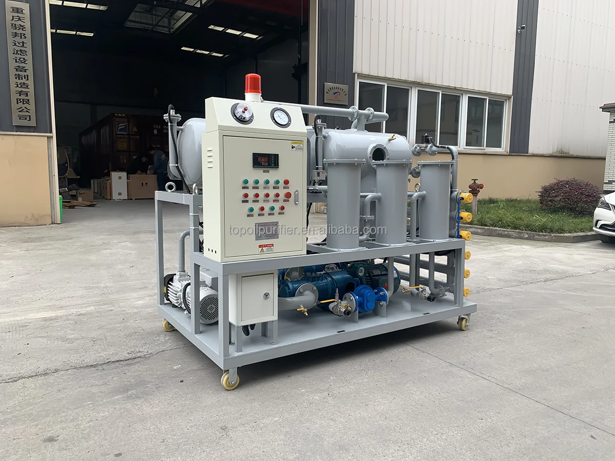 Zweistufige Vakuumpumpe für Abfallisolierung, Öl, Recycling, Transformator, Öl, Reinigungsmaschine