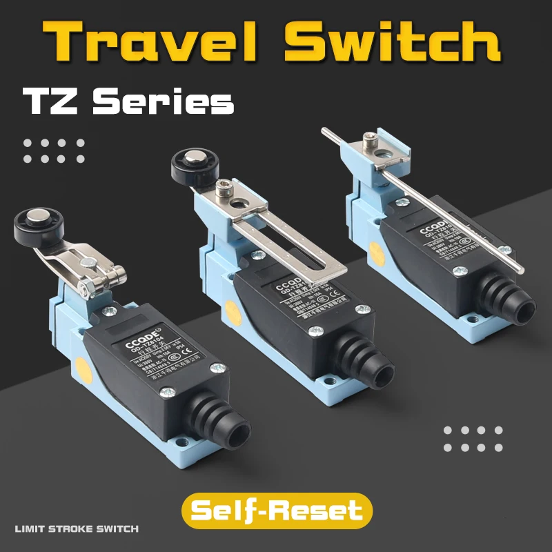 

1Pcs Travel switch micro limit switch TZ-8108 8104 8107 9101 8111 8112 8122 8166 8167 8168 8169 Rocker Arm Type Limit Switch