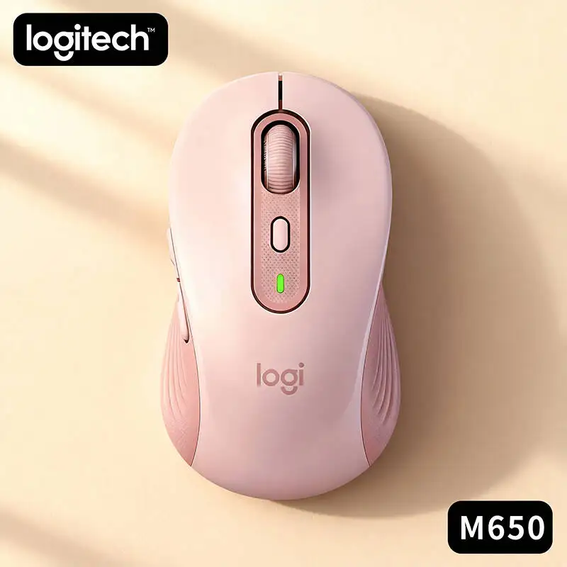 

Logitech M650/M650L Wireless Bluetooth Mouse Portable Design for Travel & Business Trips