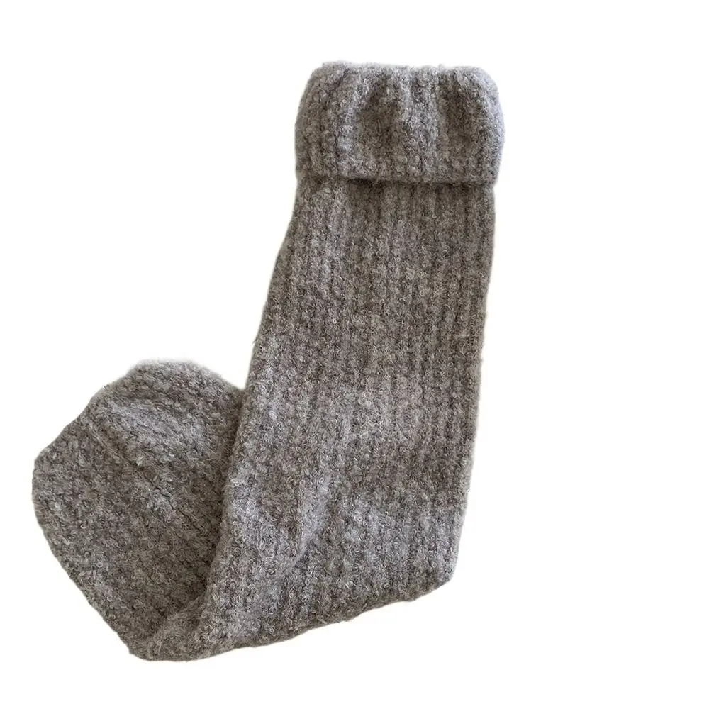 Harajuku سميكة الدافئة الشتاء تدفئة الساق غطاء للقدم Kawaii أفخم الساق الجوارب لوليتا JK Y2K متماسكة جوارب السيقان اكسسوارات #2