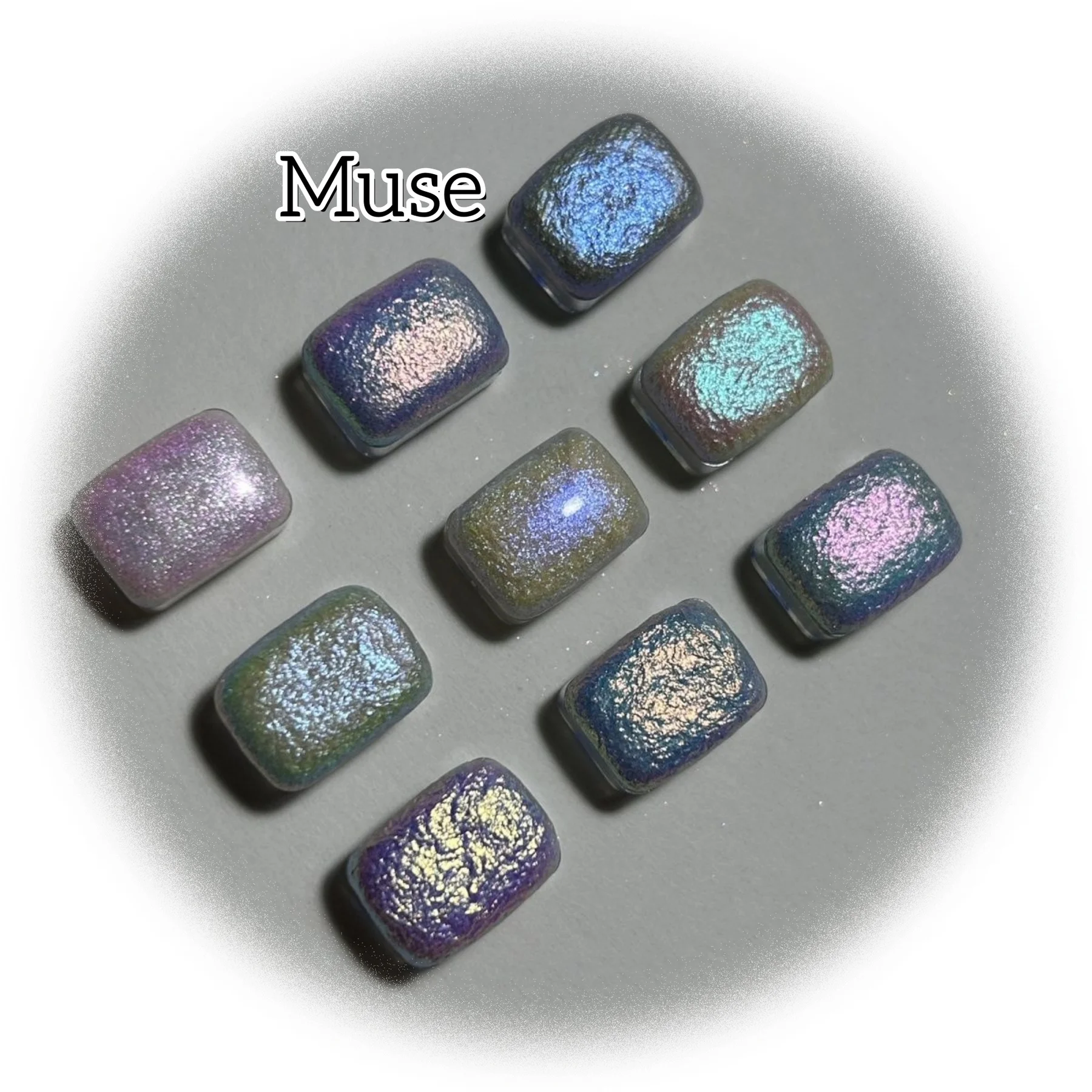 

[Muse]Chameleon Watercolor Solid Pearlescent Watercolor Paint Set Professional Advanced Full Set