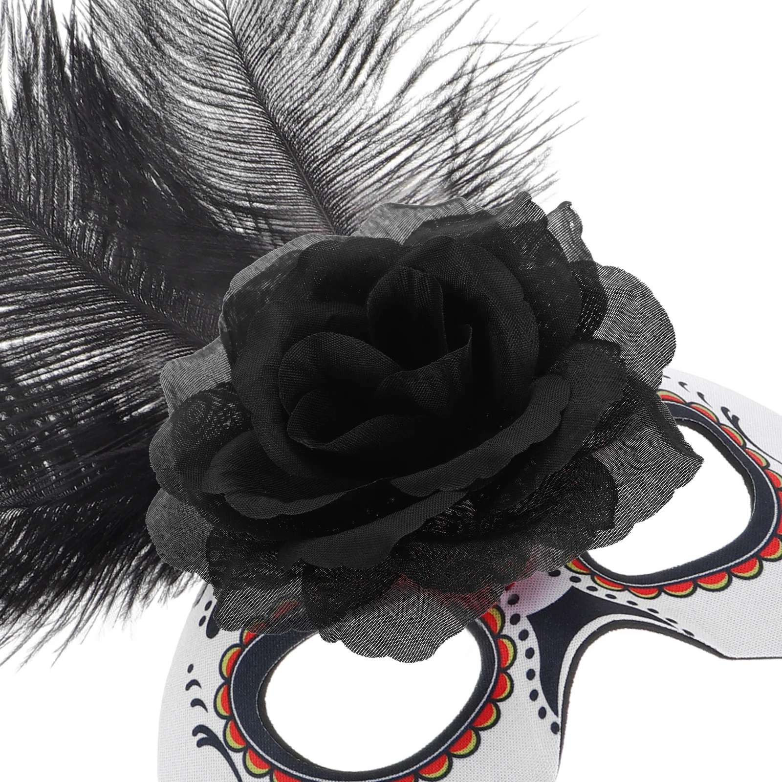 

20Pcs Silk Artificial Black Rose Heads Faux Flower Buds for Wedding Decor Home Party DIY Craft Centerpiece Arrangement