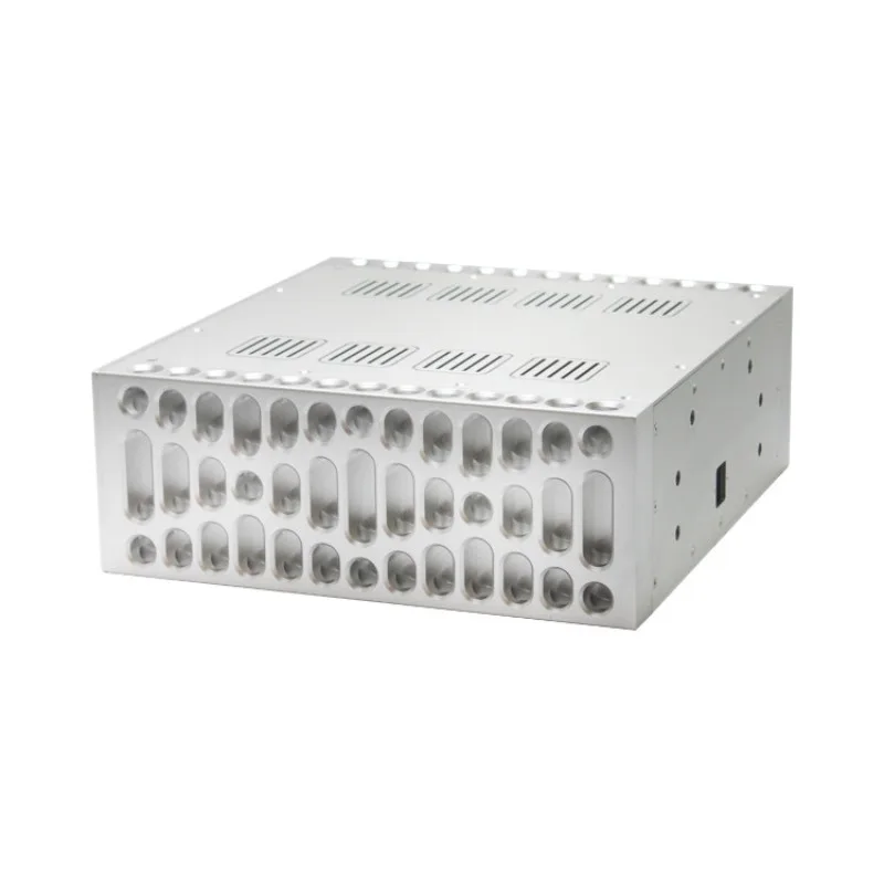 402 * 430 * 150mm Amplifier Chassis Class  DIY Box Numerical Control Shell All Aluminum Alloy Audio Speaker Amplifier Shell