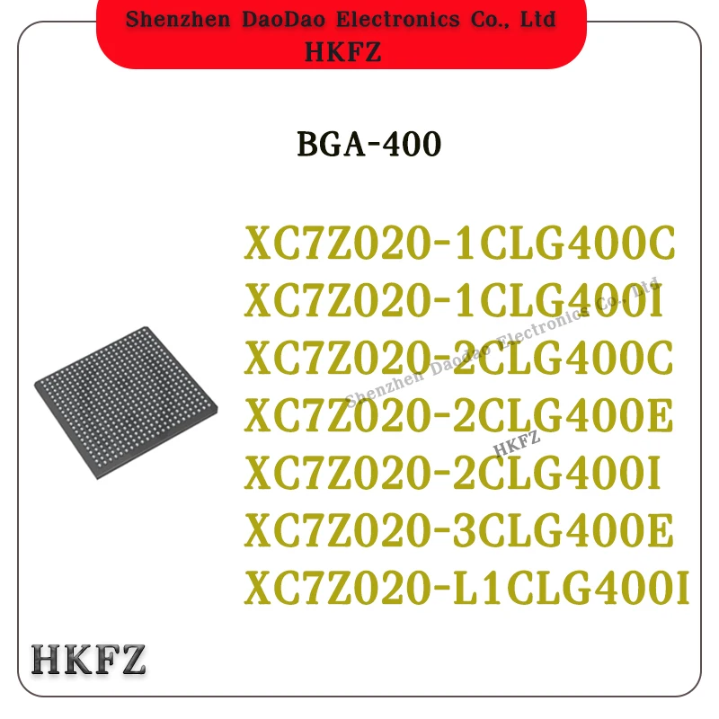 XC7Z020-1CLG400C XC7Z020-1CLG400I XC7Z020-2CLG400C XC7Z020-2CLG400E XC7Z020-2CLG400I XC7Z020-3CLG400E XC7Z020-L1CLG400I IC Chip