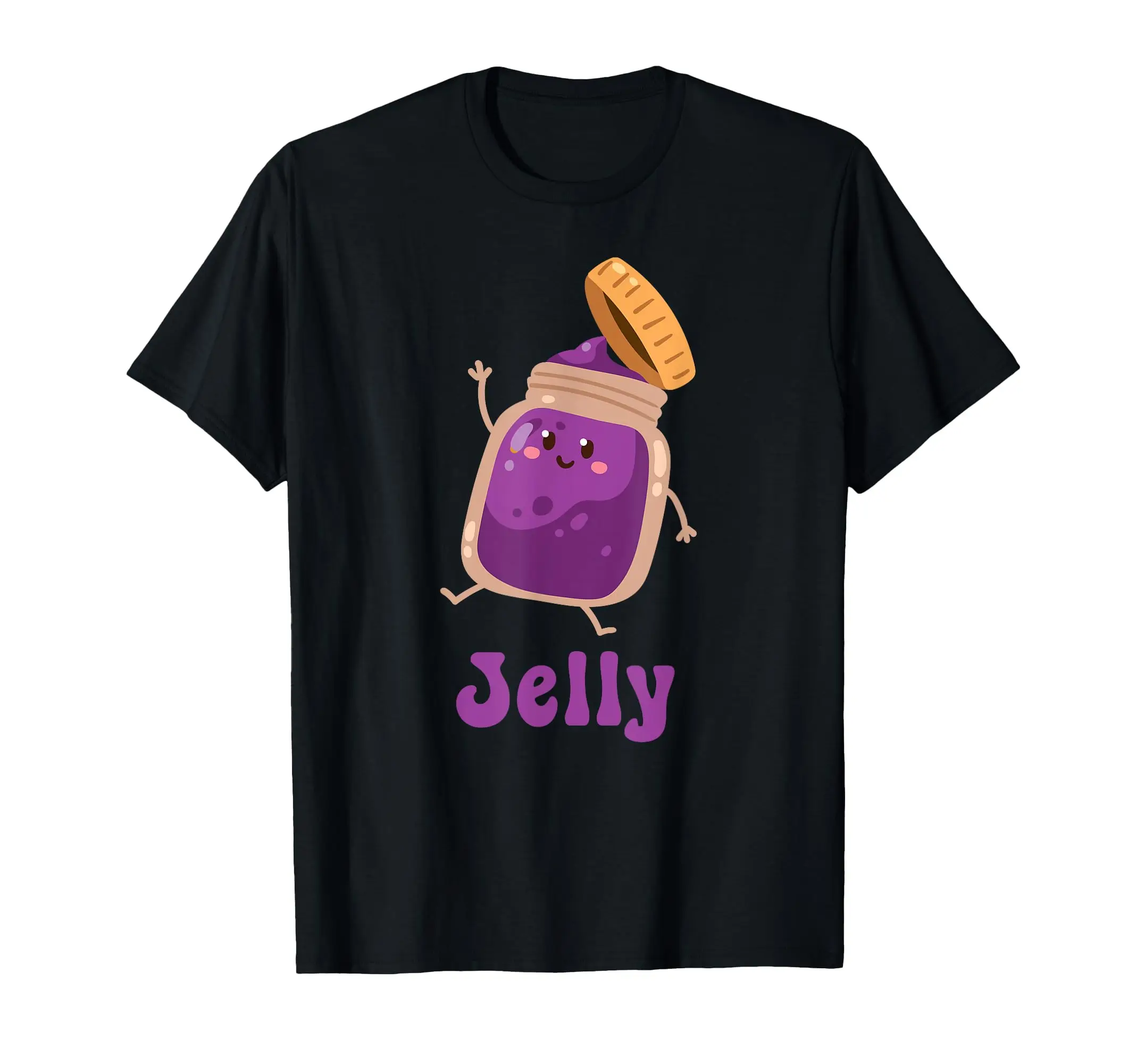 

Peanut Butter & Jelly Matching Couple Halloween Best Friends T-Shirt