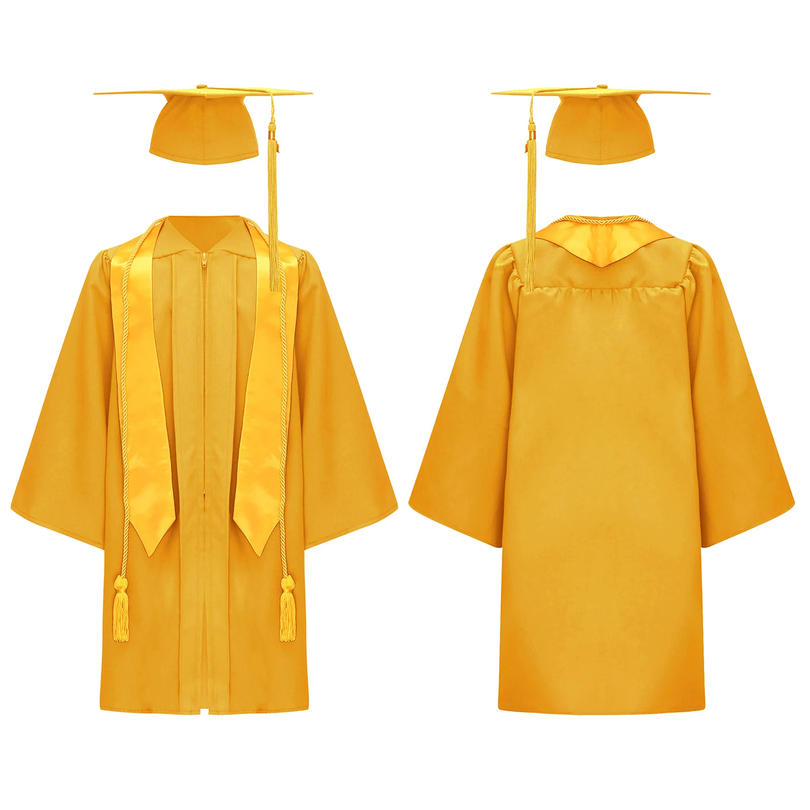 

Girls School Role Play Bachelor Gown Girls Boys Cosplay Graduation Ceremony Kindergarten Performance Costume Theme Party Outfit