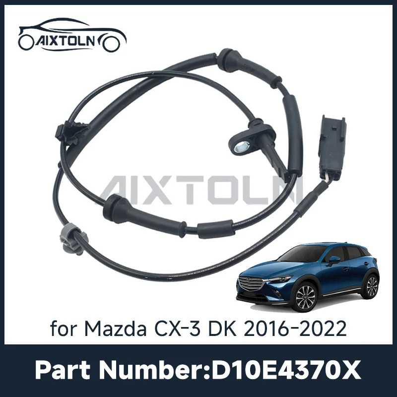 Front Axle ABS Wheel Speed Sensor D10E4370X For Mazda CX-3 DK 2016-2022 2021 2020 Factory Price Car Part Accessories D10E-43-70X