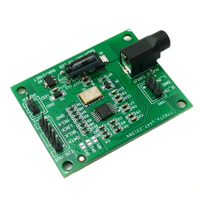 DLHiFi PCM1808 3.5mm Stereo Analog Audio Signal ADC To I2S Signal for DSP Equipment Recording Equipment Decoder