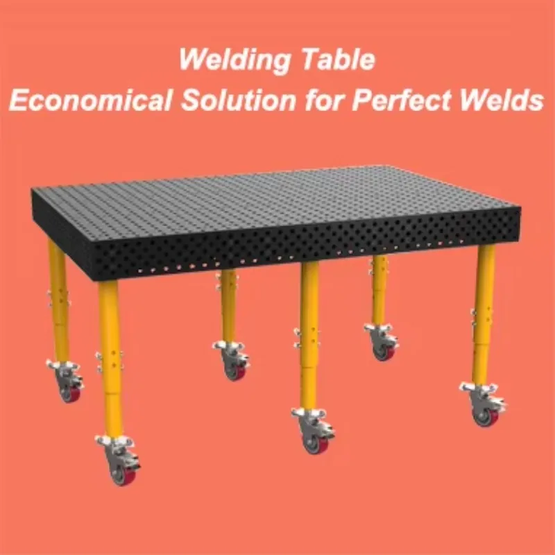 3D High Quality Strong Hand Tools Industrial Welding Tables For Sale With Jigs & Welding Fixtures